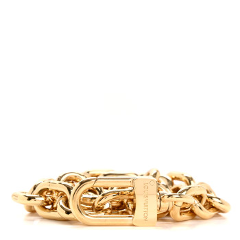 LOUIS VUITTON Pochette Metis East West Chain Strap Gold