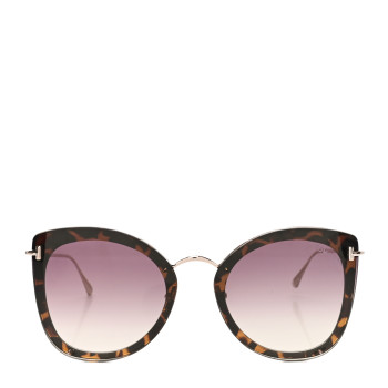 TOM FORD Charlotte Sunglasses TF657 Havana