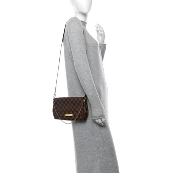 LOUIS VUITTON Damier Ebene Favorite MM