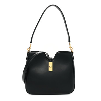 CELINE Smooth Calfskin Small Camille 16 Soft Bag Black