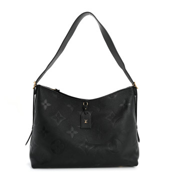 LOUIS VUITTON Empreinte Monogram Giant Carryall MM Black