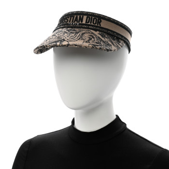 CHRISTIAN DIOR Toile De Jouy Reverse Visor Beige