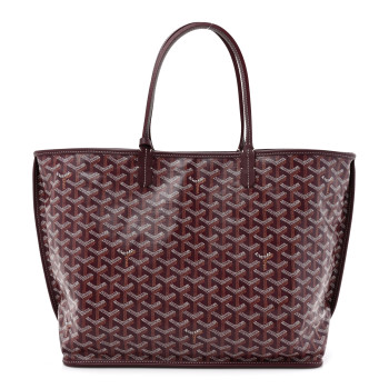 GOYARD Goyardine Reversible Anjou PM Burgundy