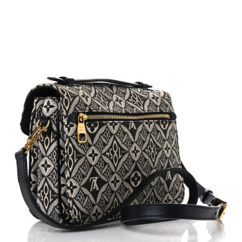 LOUIS VUITTON Jacquard Since 1854 Pochette Metis Grey LOUIS VUITTON Jacquard Since 1854 Pochette Metis Grey