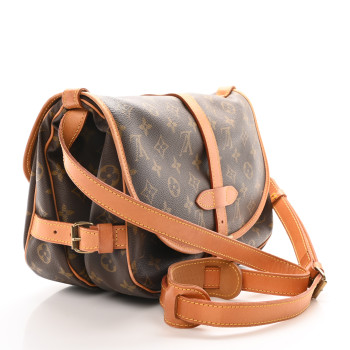 LOUIS VUITTON Monogram Saumur 30