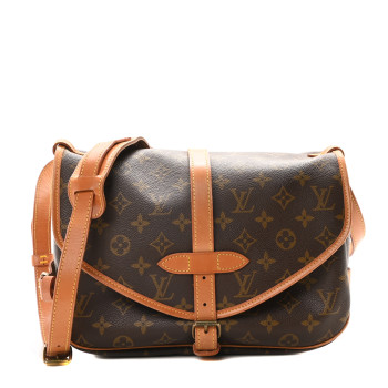 LOUIS VUITTON Monogram Saumur 30