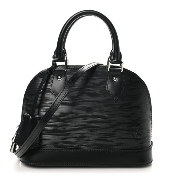 LOUIS VUITTON Epi Alma BB Black