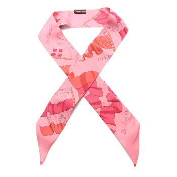 HERMES Silk Dip Dye Pavois Twilly