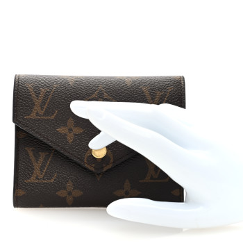 LOUIS VUITTON Monogram Victorine Wallet Armagnac
