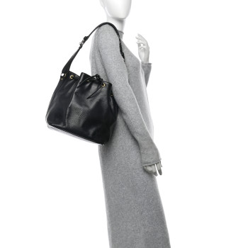 LOUIS VUITTON Epi Petit Noe Black