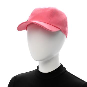HERMES Cotton Canvas Serena Seashell Cap 59 Rose Azalee