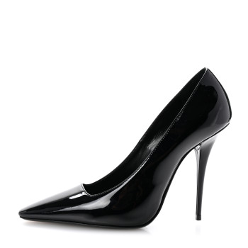 SAINT LAURENT Patent Instinct Pumps 39 Black