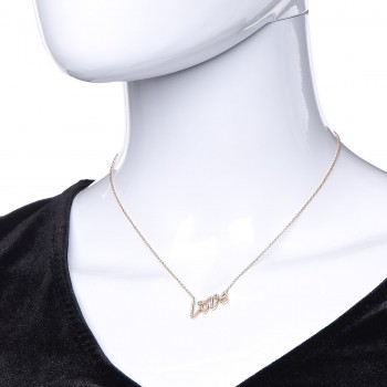TIFFANY 18K Rose Gold Diamond Small 