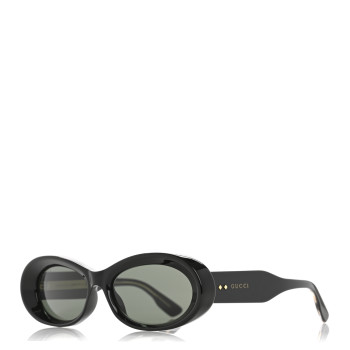 GUCCI Acetate Oval Frame GG1527S Sunglasses Black