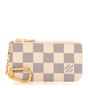 LOUIS VUITTON Damier Azur Key Pouch