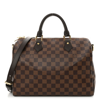 LOUIS VUITTON Damier Ebene Speedy Bandouliere 30
