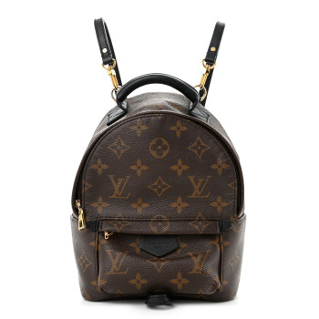 LOUIS VUITTON Monogram Palm Springs Backpack Mini