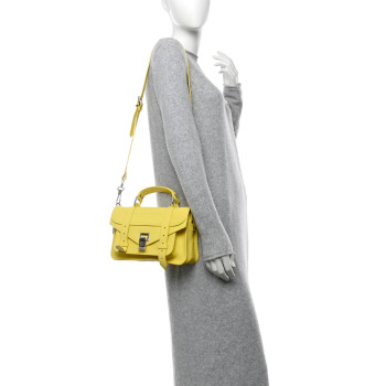 PROENZA SCHOULER Lambskin Tiny PS1 Canary Yellow
