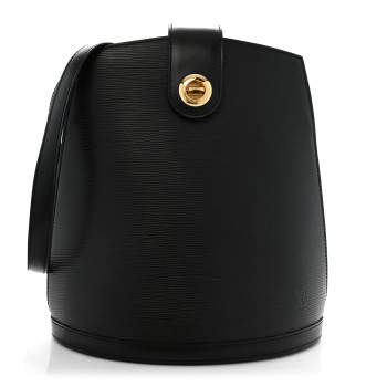 LOUIS VUITTON Epi Cluny Black