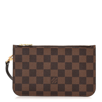 LOUIS VUITTON Damier Ebene Neverfull PM Pochette