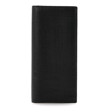 LOEWE Textured Calfskin Long Horizontal Wallet Black
