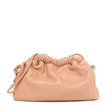 MANSUR GAVRIEL Lambskin Mini Cloud Clutch  Dahlia