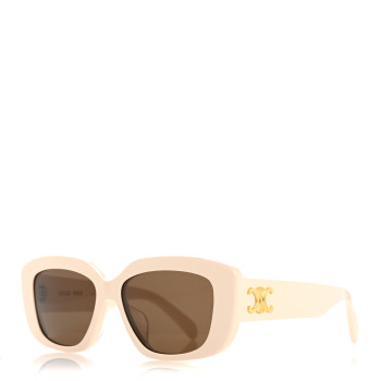 CELINE Acetate Sunglasses CL40216U Ivory