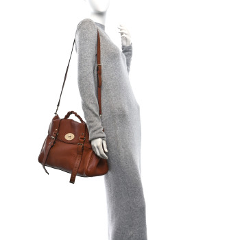 MULBERRY Heavy Grain Oversized Alexa Chestnut