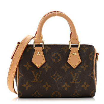 LOUIS VUITTON Monogram Nano Speedy Bandouliere
