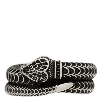 GUCCI Sterling Silver Gucci Garden Snake Ring 56 7.75