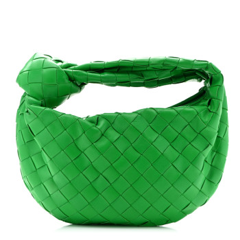 BOTTEGA VENETA Nappa Intrecciato Mini Jodie Parakeet