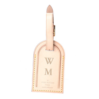 LOUIS VUITTON Vachetta Luggage Tag