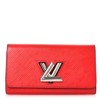 LOUIS VUITTON Epi Twist Wallet Coquelicot