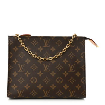 LOUIS VUITTON Monogram Toiletry Pouch On Chain