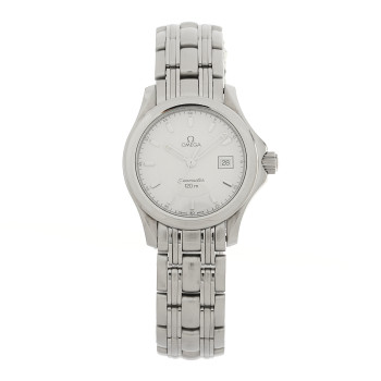 OMEGA Stainless Steel 28mm Seamaster 120M Quartz Watch White 2571.21.00