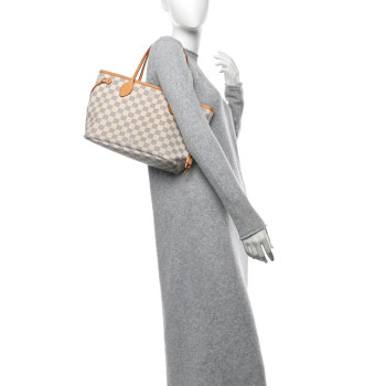 LOUIS VUITTON Damier Azur Neverfull PM