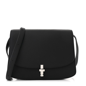 THE ROW Grained Calfskin The Sofia 10 Crossbody Black