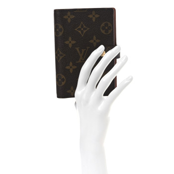 LOUIS VUITTON Monogram Small Ring Agenda Cover