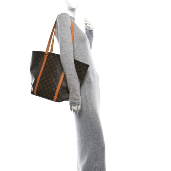 LOUIS VUITTON Monogram Sac Shopping Tote