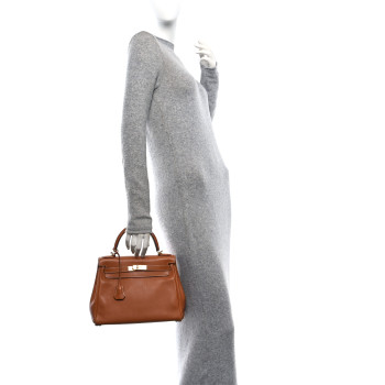 HERMES Swift Kelly Retourne 28 Gold