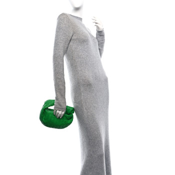 BOTTEGA VENETA Nappa Intrecciato Mini Jodie Parakeet