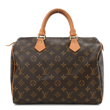 LOUIS VUITTON Monogram Speedy 30