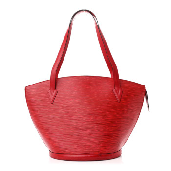 LOUIS VUITTON Epi Saint Jacques GM Castillan Red