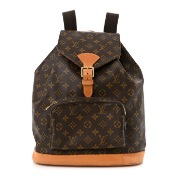 LOUIS VUITTON Monogram Montsouris GM Backpack LOUIS VUITTON Monogram Montsouris GM Backpack