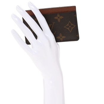 LOUIS VUITTON Monogram Card Holder Armagnac