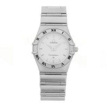 OMEGA Stainless Steel 25mm Constellation Quartz Watch White 1572.30