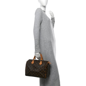 LOUIS VUITTON Monogram Speedy 30