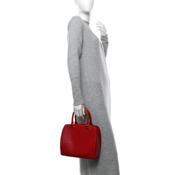 LOUIS VUITTON Epi Pont-Neuf Castillan Red