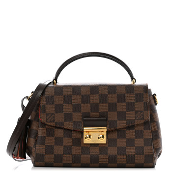 LOUIS VUITTON Damier Ebene Croisette