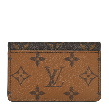 LOUIS VUITTON Reverse Monogram Card Holder